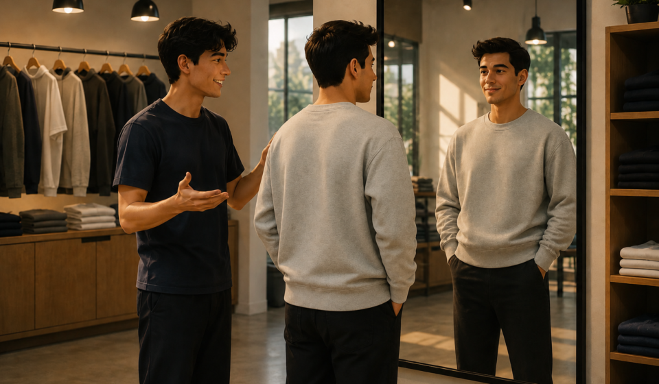 Best sweatshirts made with premium heavyweight cotton by Loopback Apparel