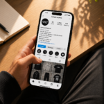 Clothing brand on Instagram growth strategy, Loopback Apparel blank hoodies content