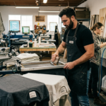High quality sweatshirts for printing made with premium heavyweight cotton by Loopback Apparel for clothing brands and custom printing.