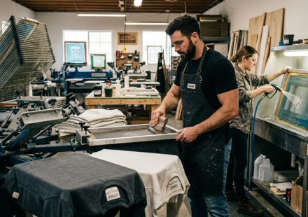 High quality sweatshirts for printing made with premium heavyweight cotton by Loopback Apparel for clothing brands and custom printing.