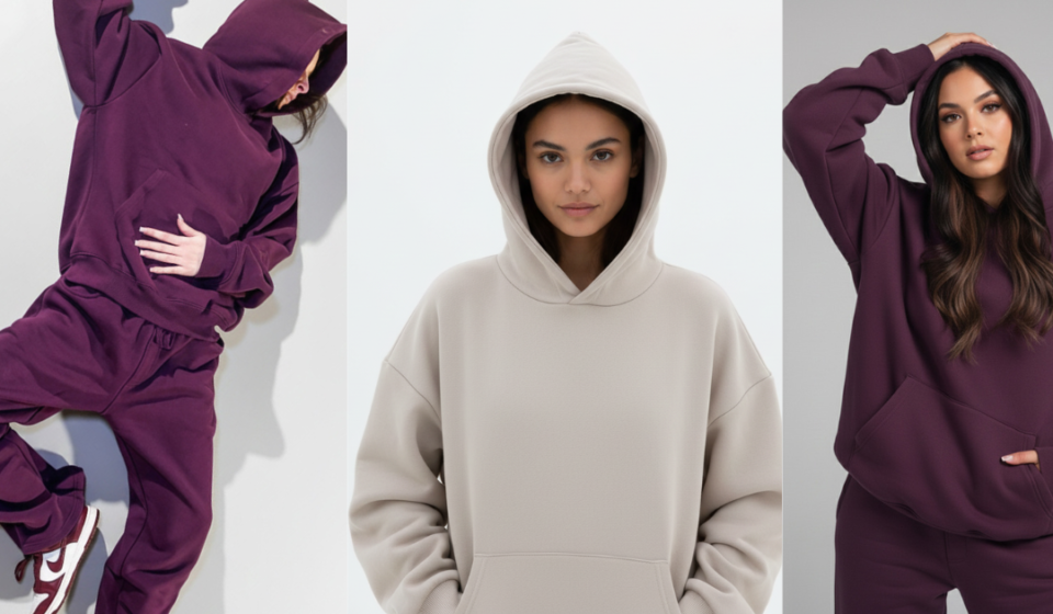 Women's clothes featuring a minimalist wardrobe with oversized hoodie, premium basics, and neutral everyday fashion