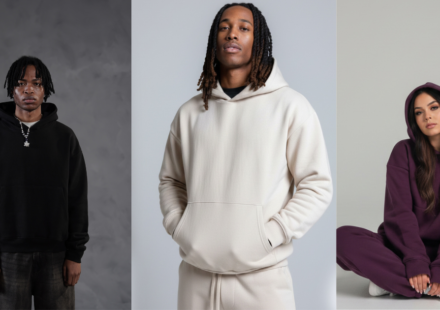 men essentials hoodie in heavyweight cotton with a clean minimalist design for everyday wear