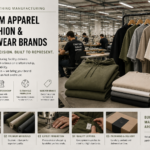 European clothing manufacturing facility producing premium apparel for fashion and streetwear brands.