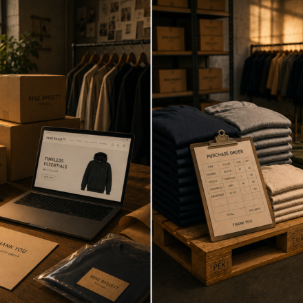 direct to consumer vs wholesale clothing brand