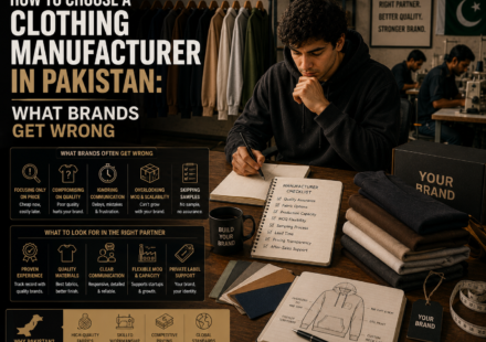 Choosing Clothing Manufacturer in Pakistan: 9 Costly Mistakes