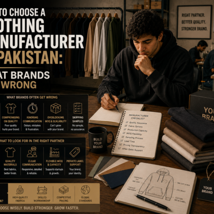 Choosing Clothing Manufacturer in Pakistan: 9 Costly Mistakes