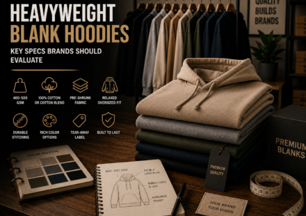 Heavyweight best blank hoodies for clothing brands